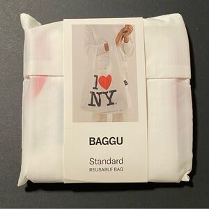 NWT BAGGU I ❤️ NY Standard Size Reusable Bag